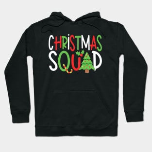 Funny Christmas Squad Family Holiday Design Hoodie